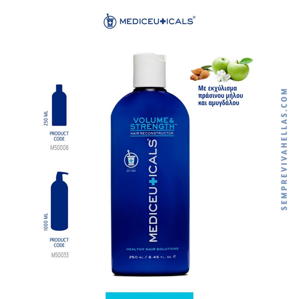 VOLUME & STRENGTH HAIR RECONSTRUCTION 250ML